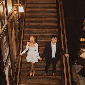 Elegant White Mini Dress